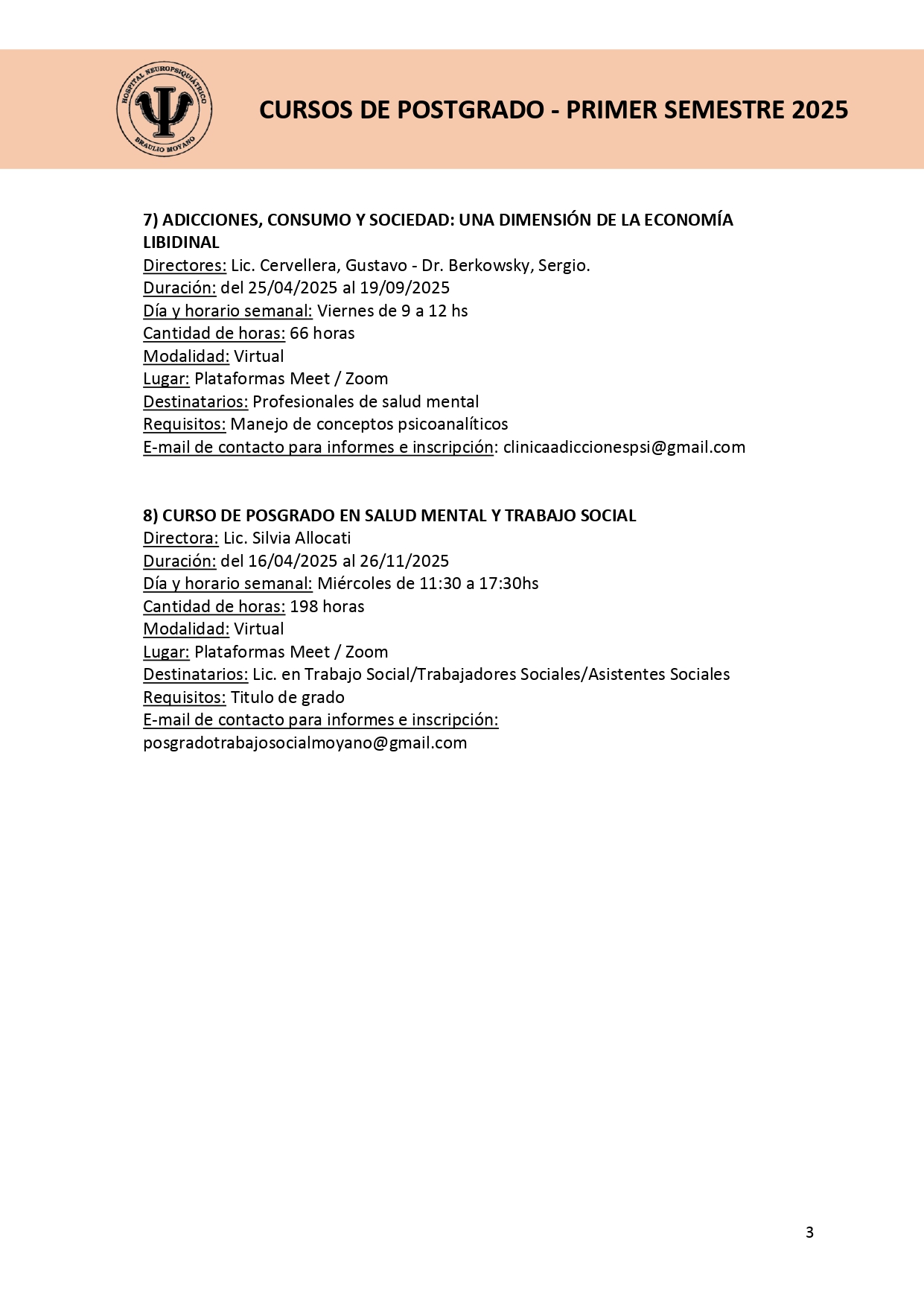 Primer semestre 2025 - 3