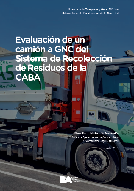 portada informe camión de residuos a GNC