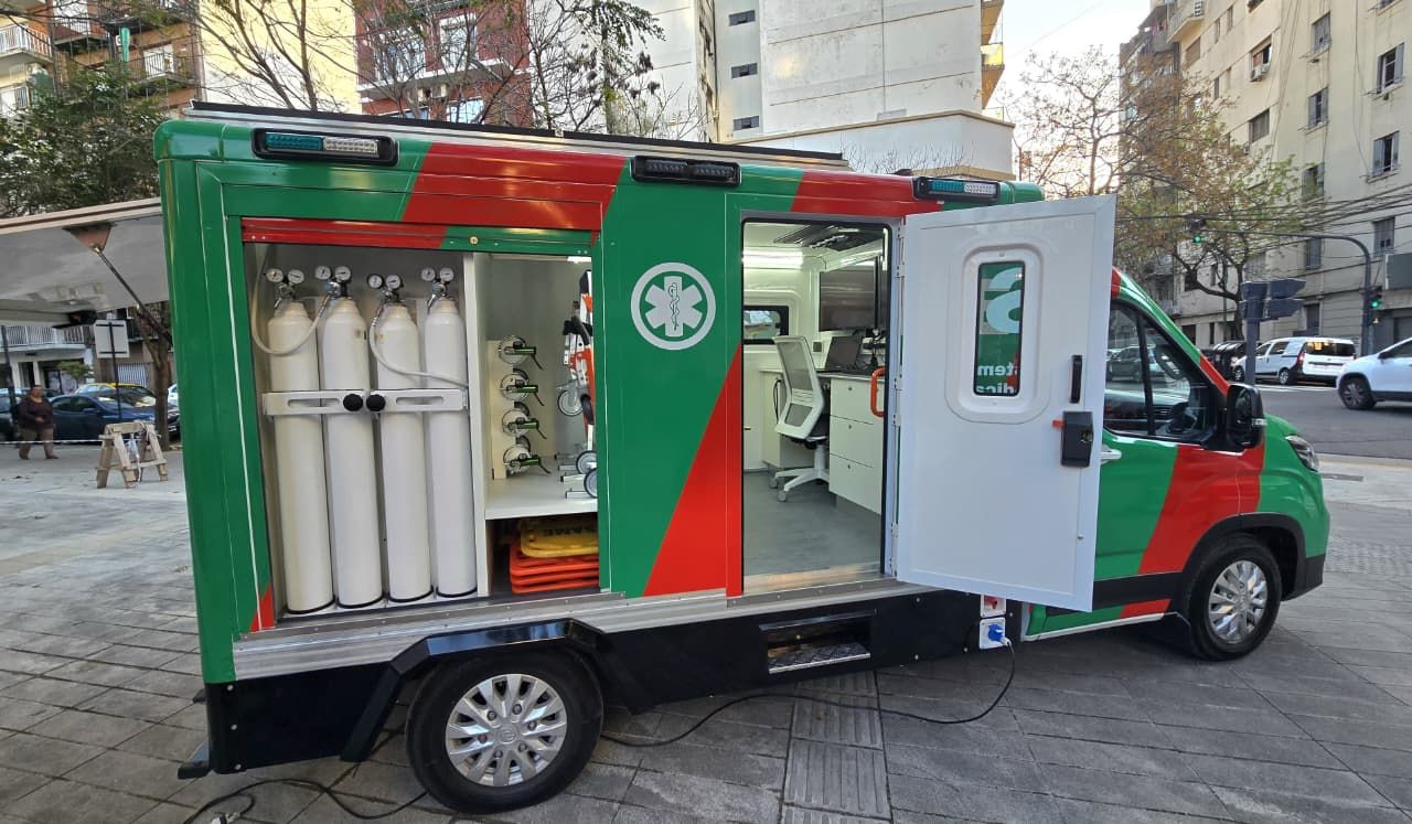 El SAME abrió una base operativa en Once