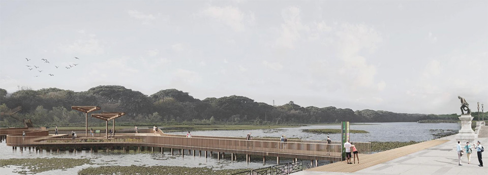 Integración con la Reserva Ecológica