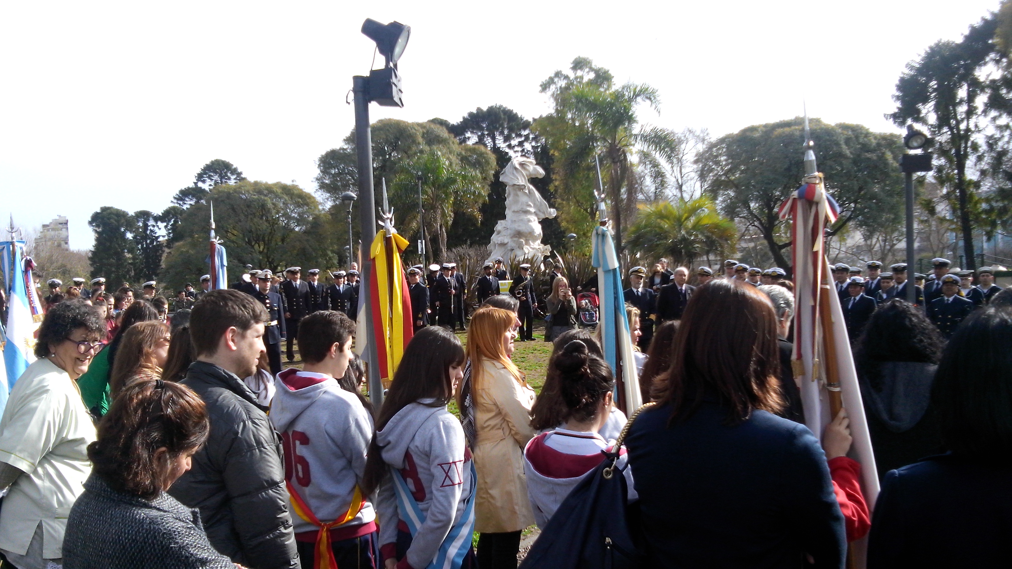 Acto en homenaje al 166º Aniversario del fallecimiento de San Martín