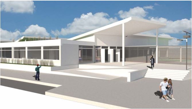La Ciudad construye una nueva escuela en la Comuna 1 