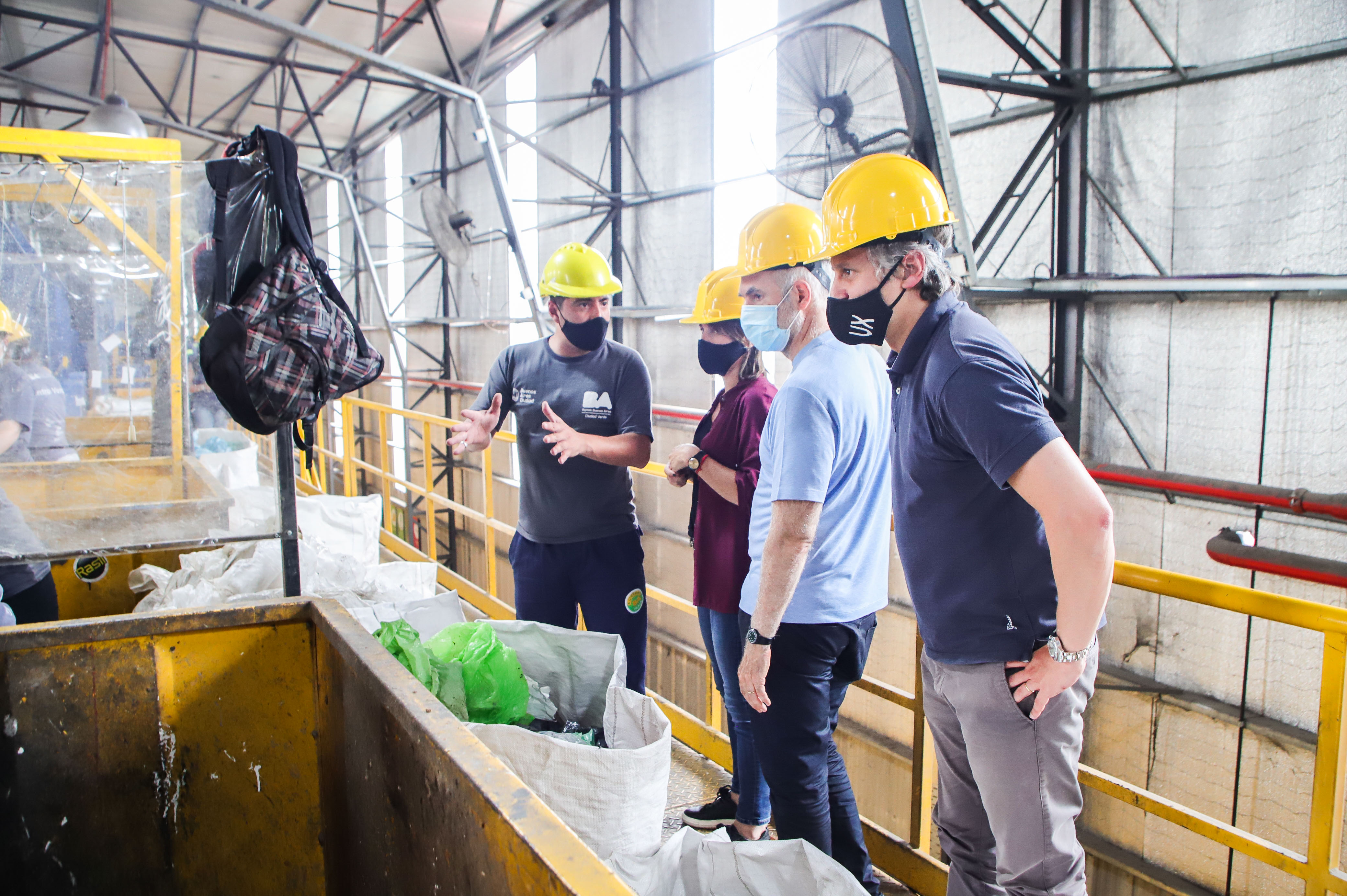 El Gobierno porteño suma nueva tecnología para el reciclaje de basura