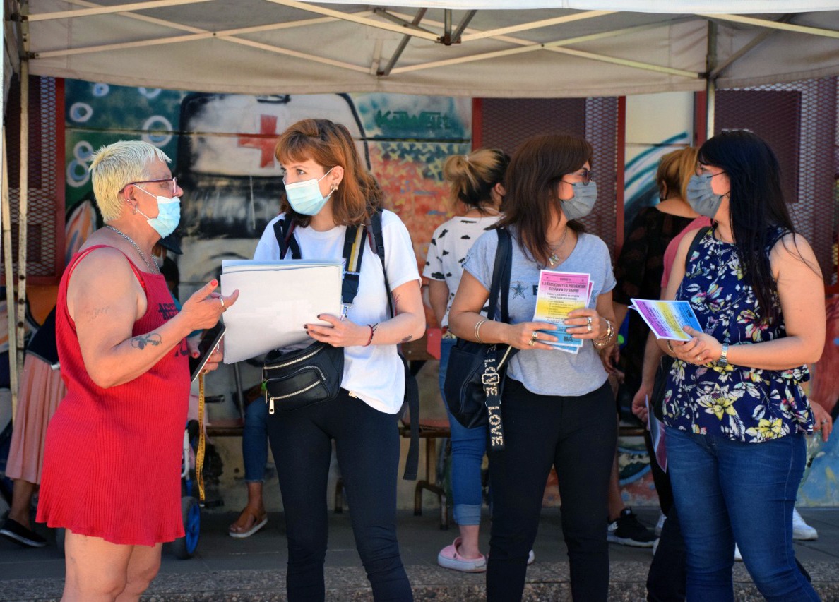 En el Día Mundial Sin Alcohol, el gobierno porteño organizó una jornada de concientización en los barrios populares