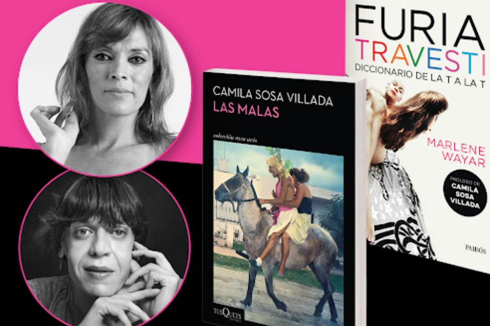 Llega Lengua Filosa, una charla en vivo entre Camila Sosa Villada y Marlene Mayar