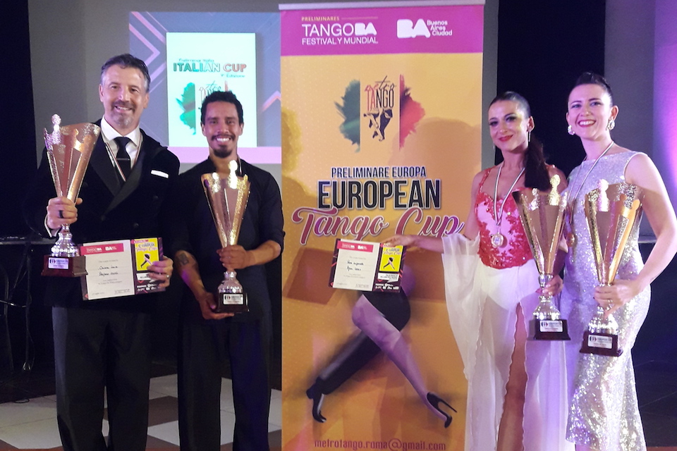 Conocé a los ganadores de las 10° y 11° Preliminares oficiales de Tango BA en Rimini, Italia