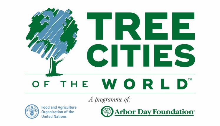 Bandera del Programa "Tree Cities of the World"