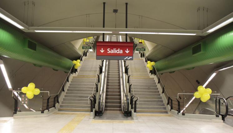 El jefe de Gobierno de la Ciudad de Buenos Aires, Mauricio Macri, inauguró las estaciones de subterráneos de la línea B Echeverría y J.M. de Rosas. Foto: Mariana Sapriza/GCBA.