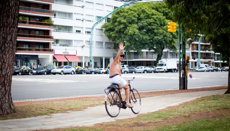 Se multiplicó el uso de la bicicleta en la Ciudad. Foto: Archivo web GCBA.