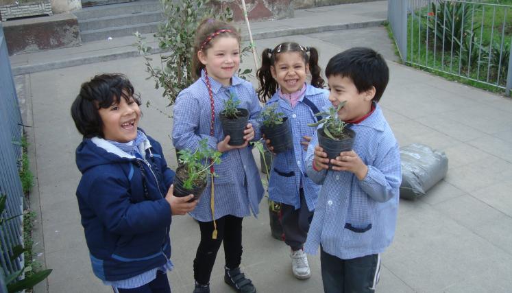 Las Escuelas Verdes crecen en la Ciudad. Foto: Escuelas Verdes/GCBA.