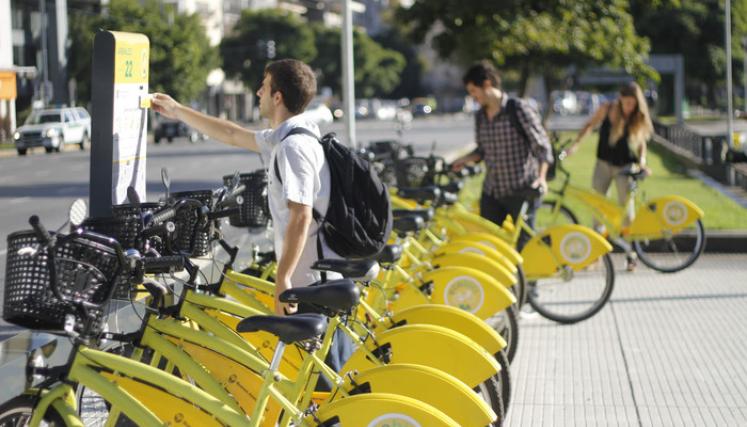 Buenos Aires y su movilidad sustentable. Imagen: GCBA.