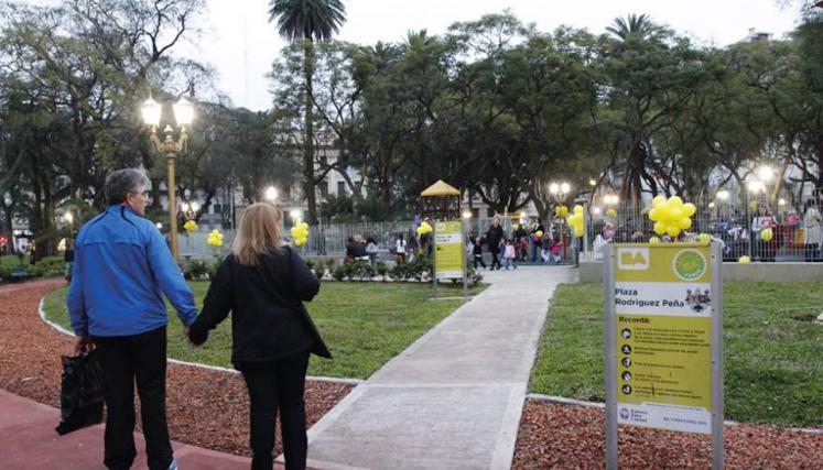 Se inauguró la plaza Rodriguez Peña. Foto de BA Participación Ciudadana/GCBA.