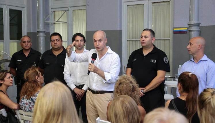 Horacio Rodríguez Larreta presentó "Comisarías Cercanas", un plan para involucrar a los vecinos con la seguridad