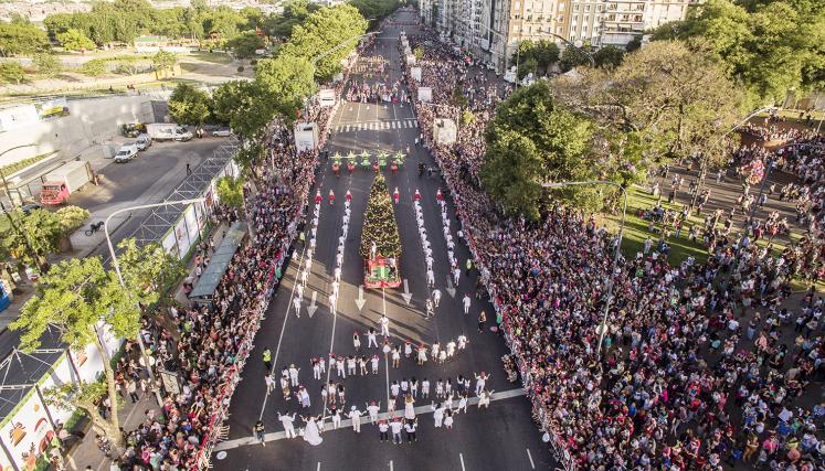Desfile Navideño. Foto GCBA. 