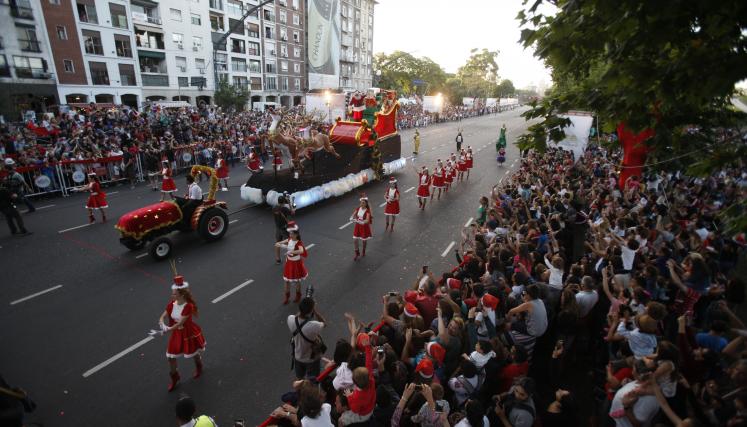 Desfile Navideño. Foto GCBA. 