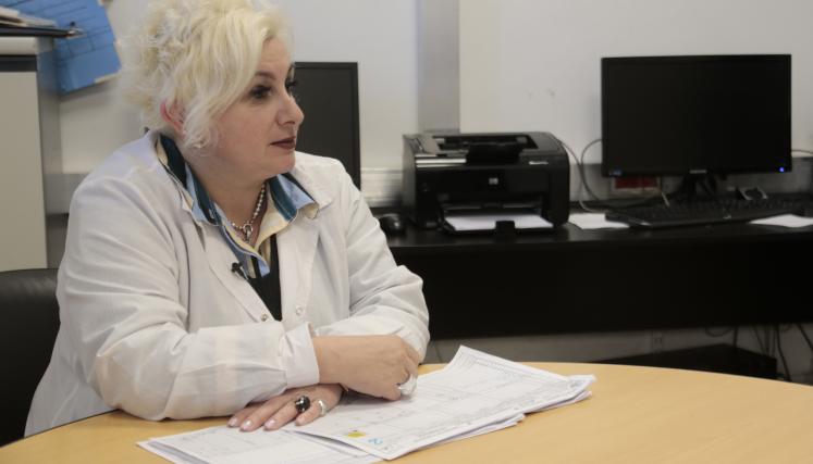 Andrea Andreacchio, Coordinadora de Cirugía General del Hospital Piñero. Foto de Sabrina Montero-gv/GCBA