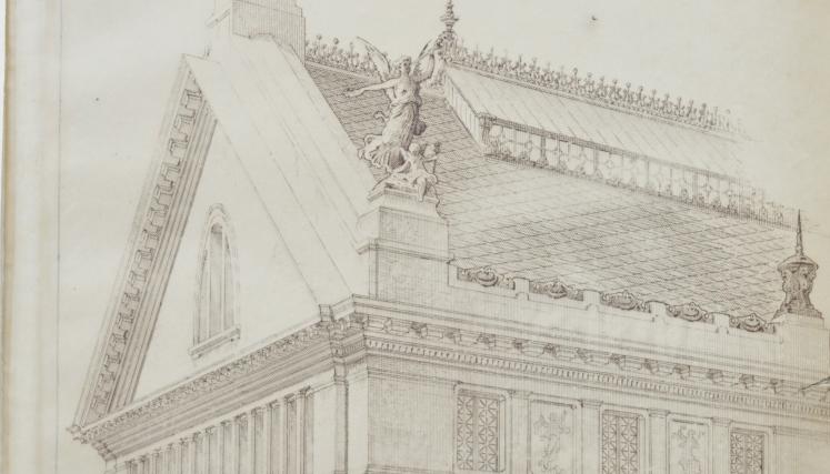 Planos originales del Teatro Colón 