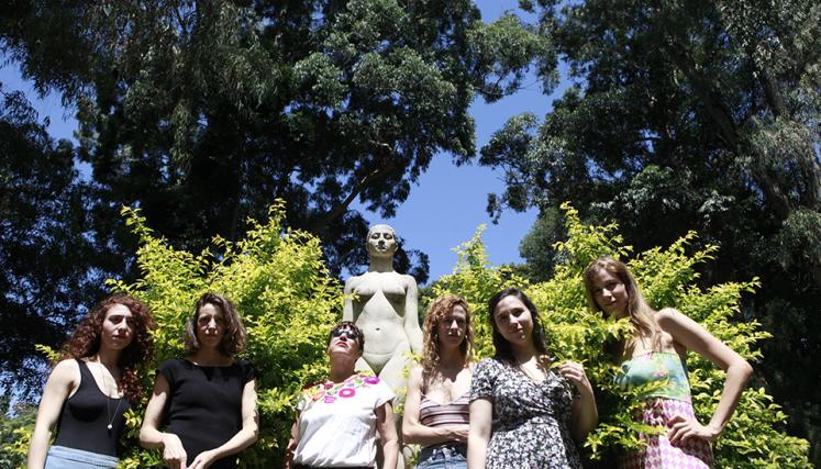Dramaturgas de Jardín Sonoro. Foto del Ministerio de Cultura/GCBA.