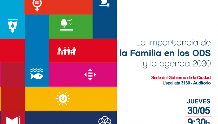 Conferencia: "La importancia de la Familia en los ODS y la Agenda 2030"