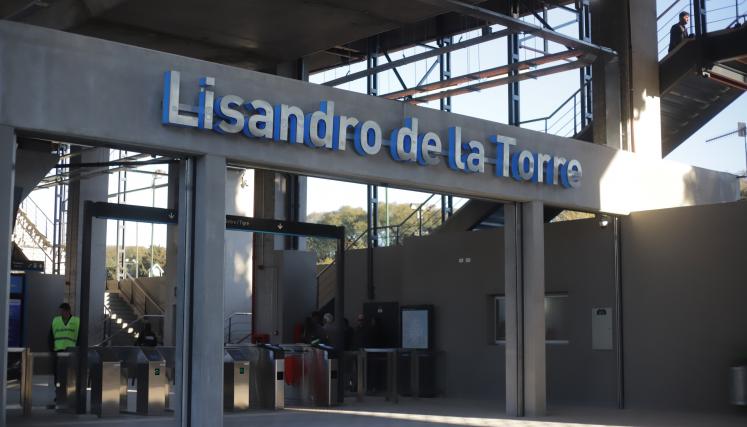 Se inauguró la estación Lisandro de la Torre