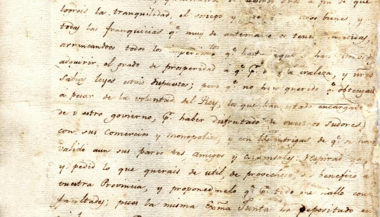  Proclama "Nobles, fieles, leales Paraguayos..." Firmado por Manuel Belgrano Diciembre 1810