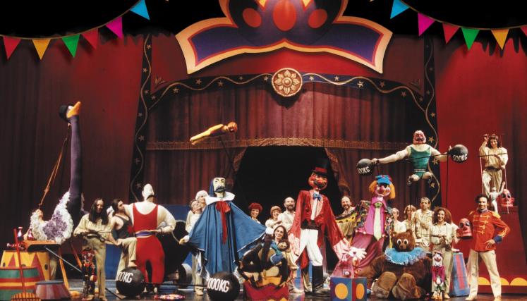 El gran circo llega al ciclo de Cultura en Casa. Foto del Complejo Teatral de Buenos Aires.