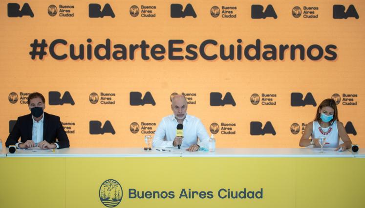 Rodríguez Larreta presentó el plan de inicio de clases presenciales en las escuelas de la Ciudad