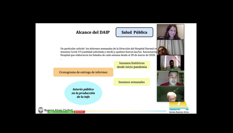 Presentacion de María Gracia Andía sobre DAIP para la UBA
