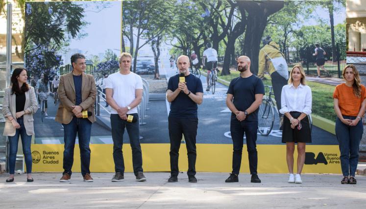Rodríguez Larreta anunció la transformación de la Av. Del Libertador en la primera calle compartida