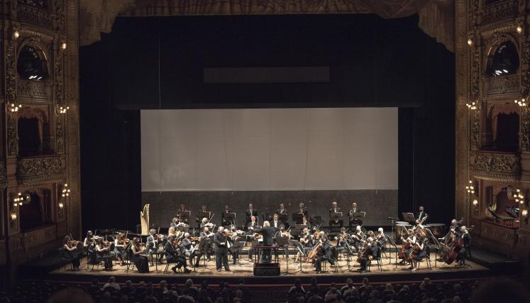 Orquesta Filarmónica de Buenos Aires. Foto de Arnaldo Colombaroli/Teatro Colón